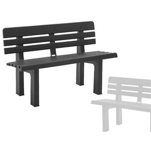 PANCHINE RESINA GENZIANA ANTRACITE